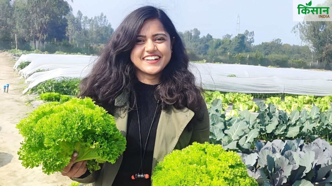 नौकरी की बजाय जैविक खेती शुरू की, आज अनुष्का की लाखों में कमाई