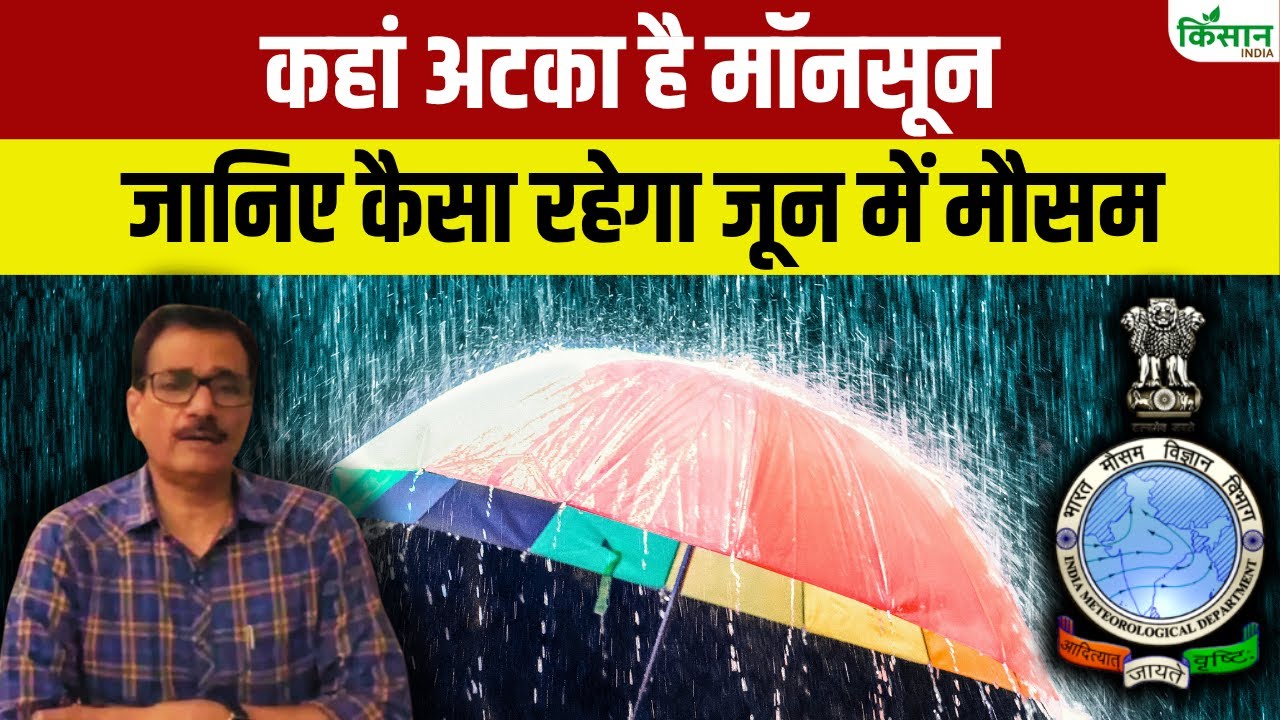 जून में कैसी रहेगी मॉनसून की चाल, किन इलाकों में भारी बारिश का खतरा