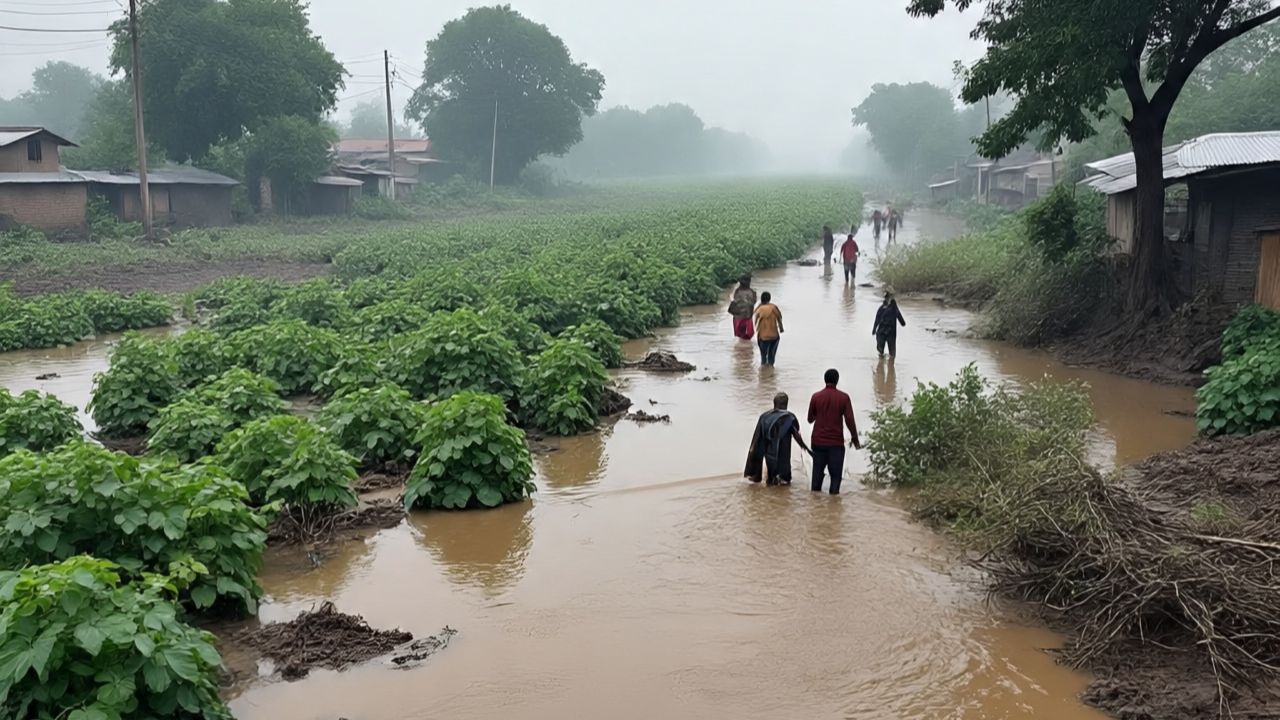 बाढ़ में 20 गांव जलमग्न, धान चौपट.. क्रिकेटर हरभजन सिंह ने किसानों की सुनी पीड़ा