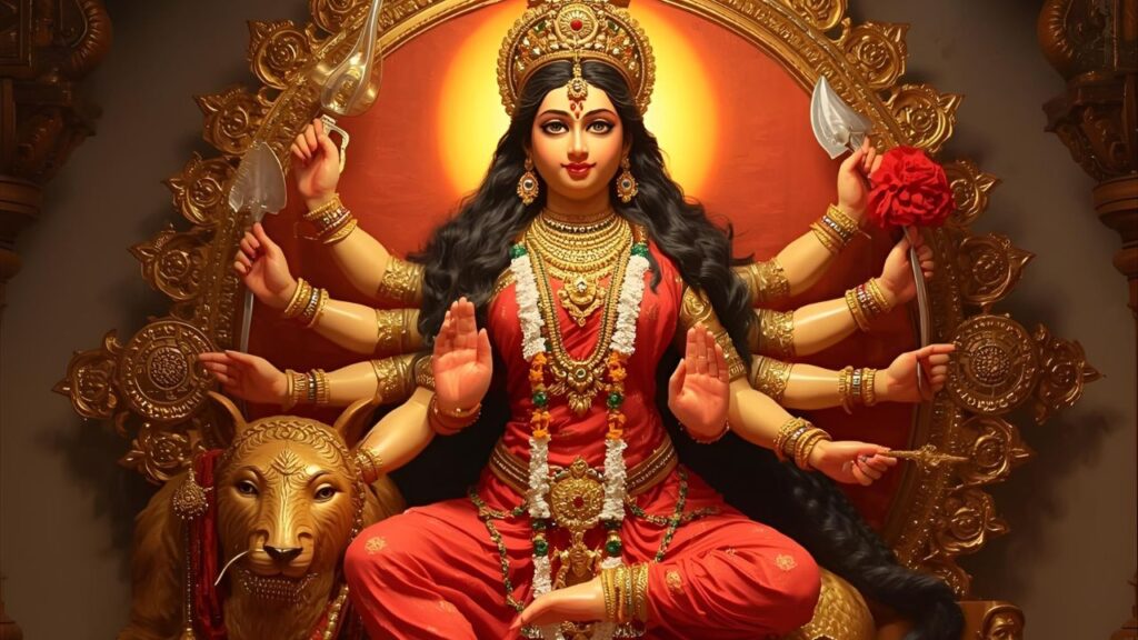 Durga Saptashati Path: नवरात्रि में दुर्गा सप्तशती का पाठ करना अत्यंत महत्वपूर्ण है. पाठ के दौरान सही उच्चारण करें और बिना रुके पूरा पाठ करें. बीच में रुकना पूजा को अधूरी बना देता है और उसका पूरा लाभ नहीं मिलता.
