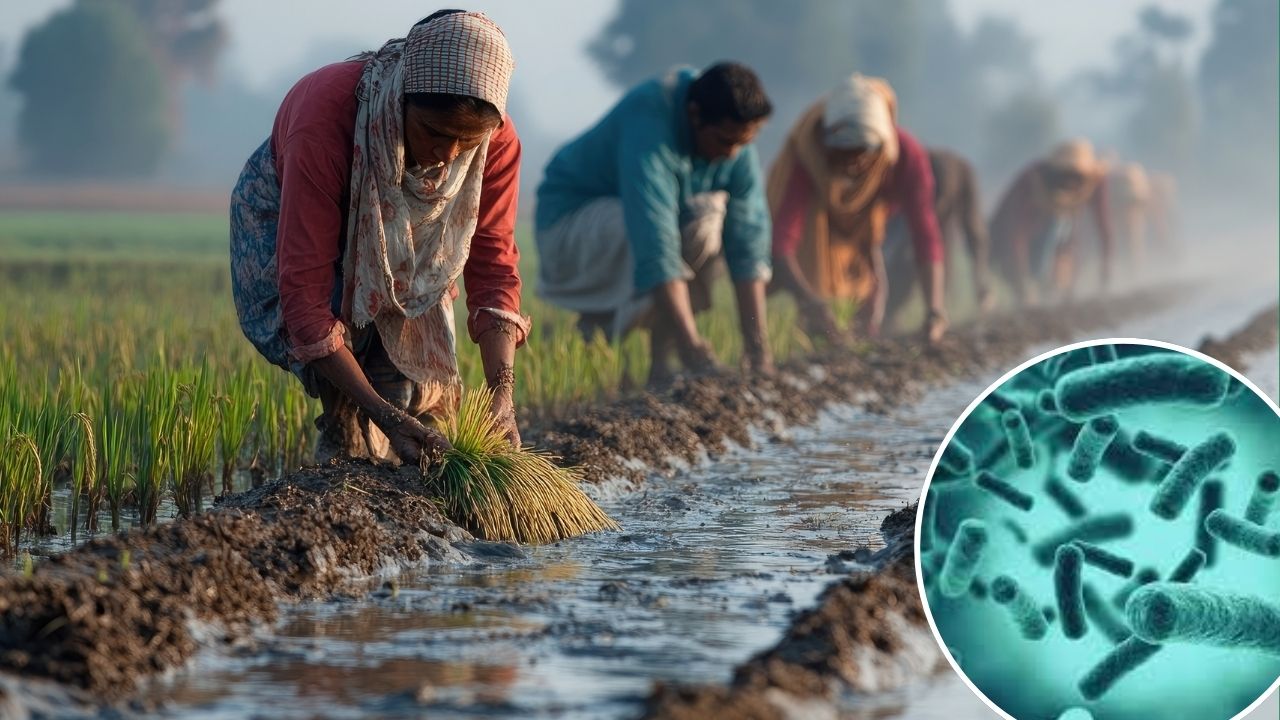 धान किसानों को चपेट में ले रहा टीबी जैसा खतरनाक रोग.. खेत की मिट्टी में बैक्टीरिया बना बीमारी की वजह, एम्स की रिपोर्ट से खलबली