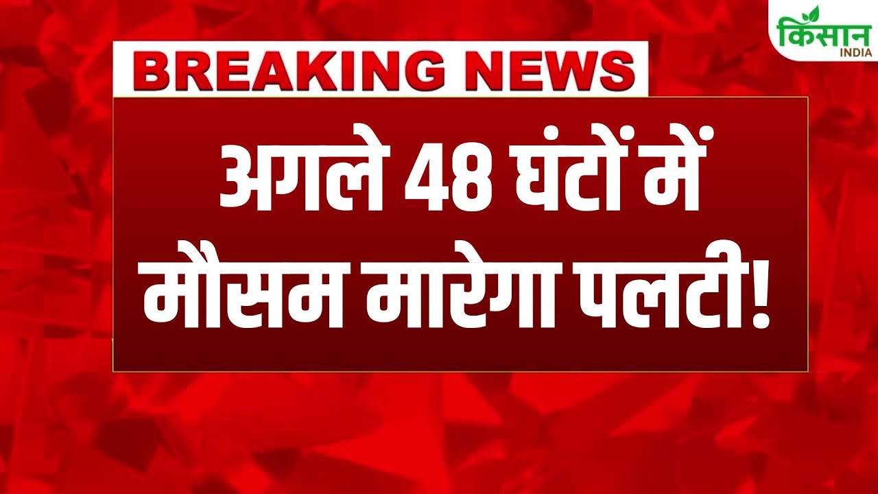 48 घंटे में मौसम पलटेगा, IMD ने हिमालयी और उत्तरी राज्यों में भारी बारिश-बर्फबारी का अलर्ट जारी किया