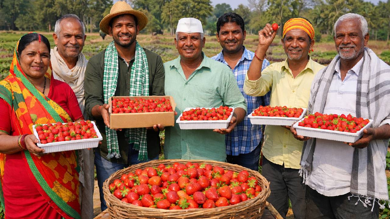 ओडिशा के किसानों की बड़ी कामयाबी…पहली बार लंदन पहुंची स्ट्रॉबेरी, 50 प्रतिशत ज्यादा मिले दाम