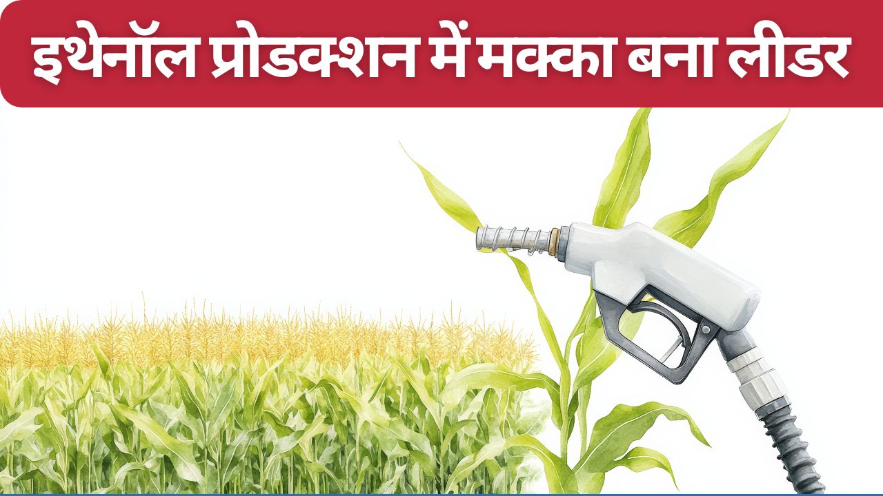 इथेनॉल बनाने में गन्ना को पीछे छोड़ आगे निकला मक्का, टोटल सप्लाई में हिस्सेदारी 50 फीसदी के पार  