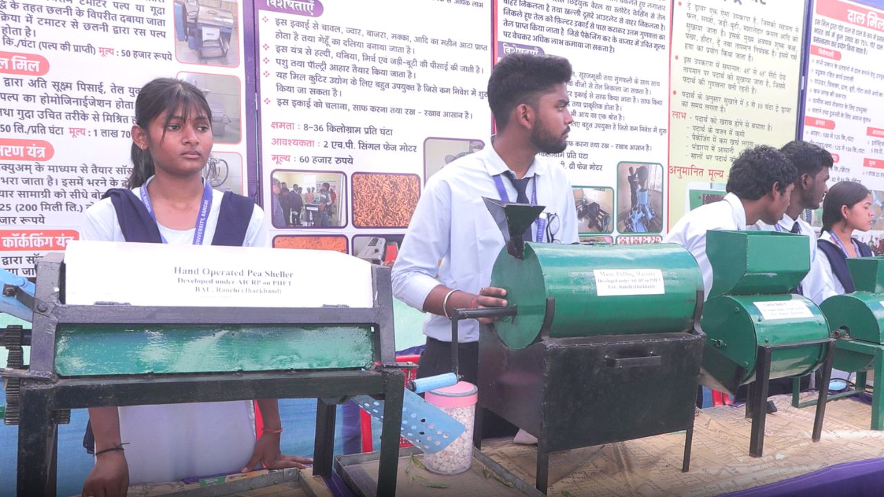 मोटे अनाज से बिस्किट, कुकीज बना रही यूनिवर्सिटी, मटर छीलने वाली मशीन को मिला पेटेंट