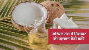 Coconut Oil Adulteration: क्या आपका नारियल तेल शुद्ध है? घर पर ऐसे करें मिलावट पहचानने का टेस्ट Coconut Oil Adulteration: क्या आपका नारियल तेल शुद्ध है? घर पर ऐसे करें मिलावट पहचानने का टेस्ट