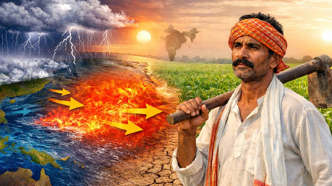 IMD की चेतावनी: 2027 तक रह सकता है अल नीनो, मानसून और फसलों पर पड़ेगा असर