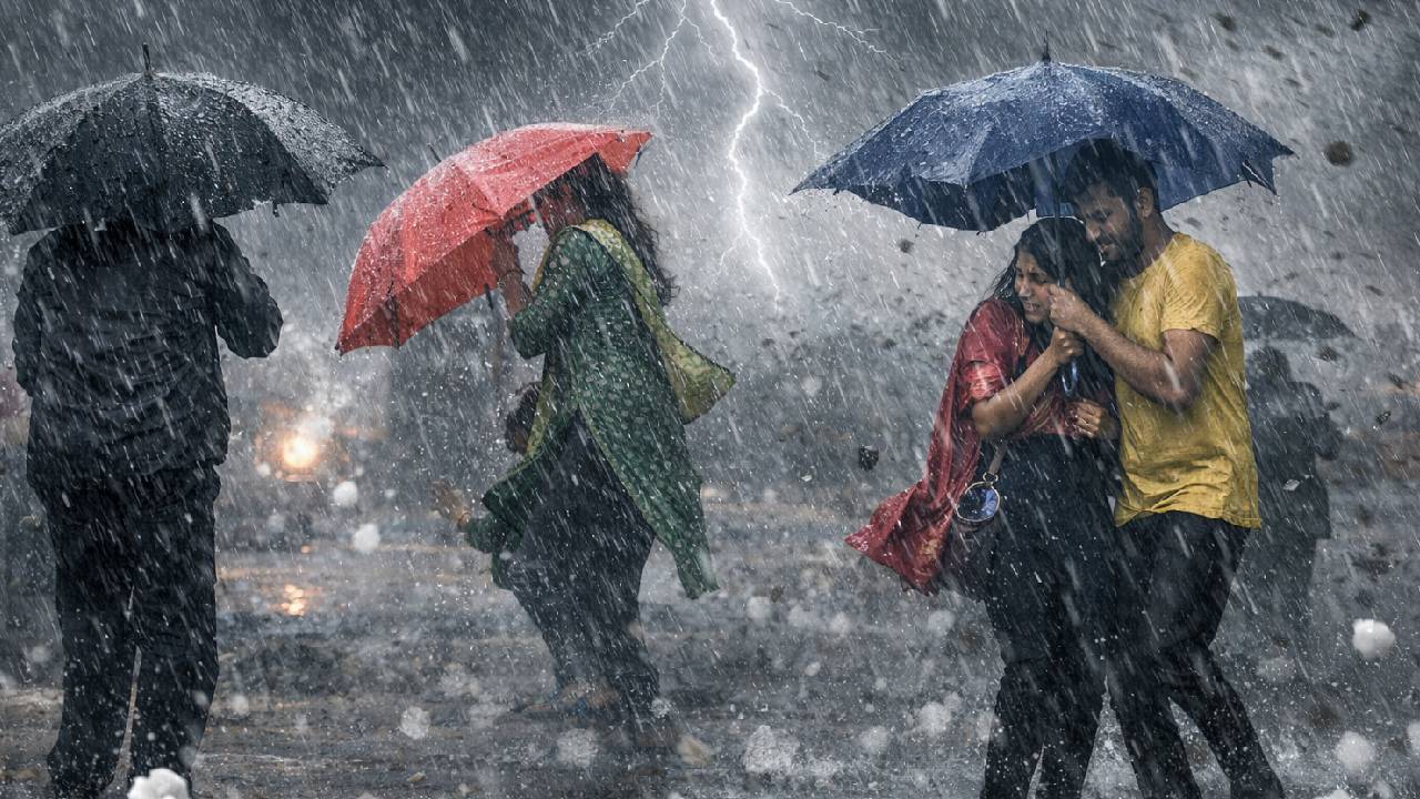 मार्च में मौसम का बड़ा बदलाव: उत्तर से दक्षिण तक बारिश और तूफान की चेतावनी, 70 किमी/घंटा तक चलेगी हवाएं