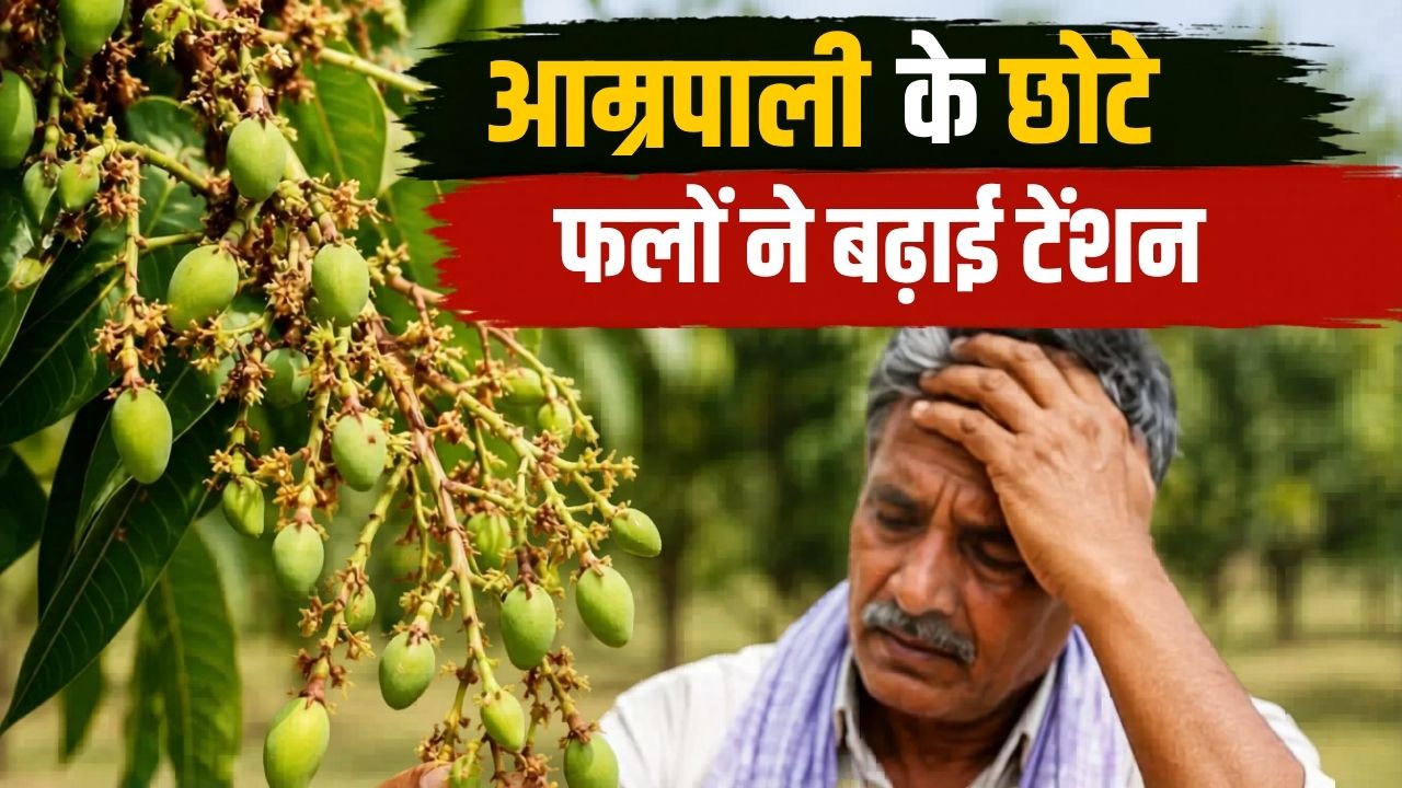 क्यों सिकुड़ रहे हैं आम्रपाली आम? किसानों की बढ़ी टेंशन, कृषि वैज्ञानिक की जानें सलाह