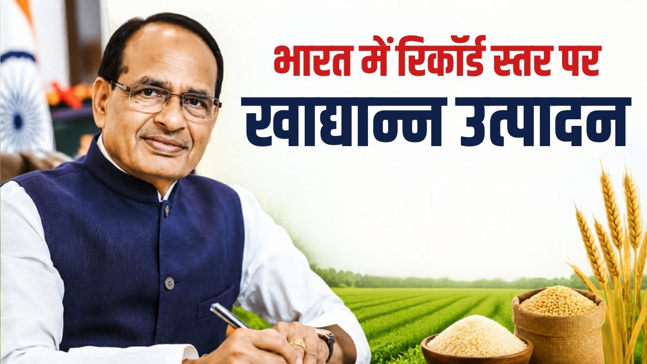 देश में रिकॉर्ड खाद्यान्न उत्पादन का अनुमान, 3765 लाख टन के पार पहुंच सकता है प्रोडक्शन
