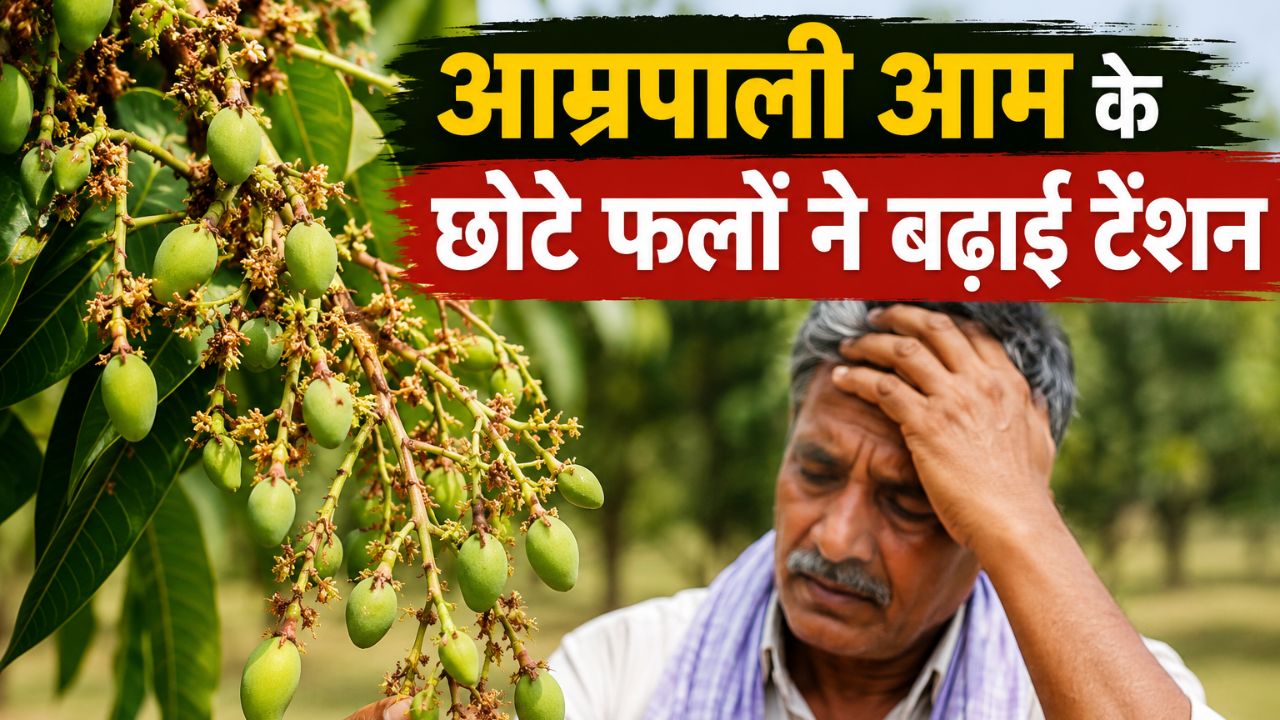 दिखने में सुंदर लेकिन गूदा कम! बिहार में आखिर क्यों घट रहा आम्रपाली आम का साइज