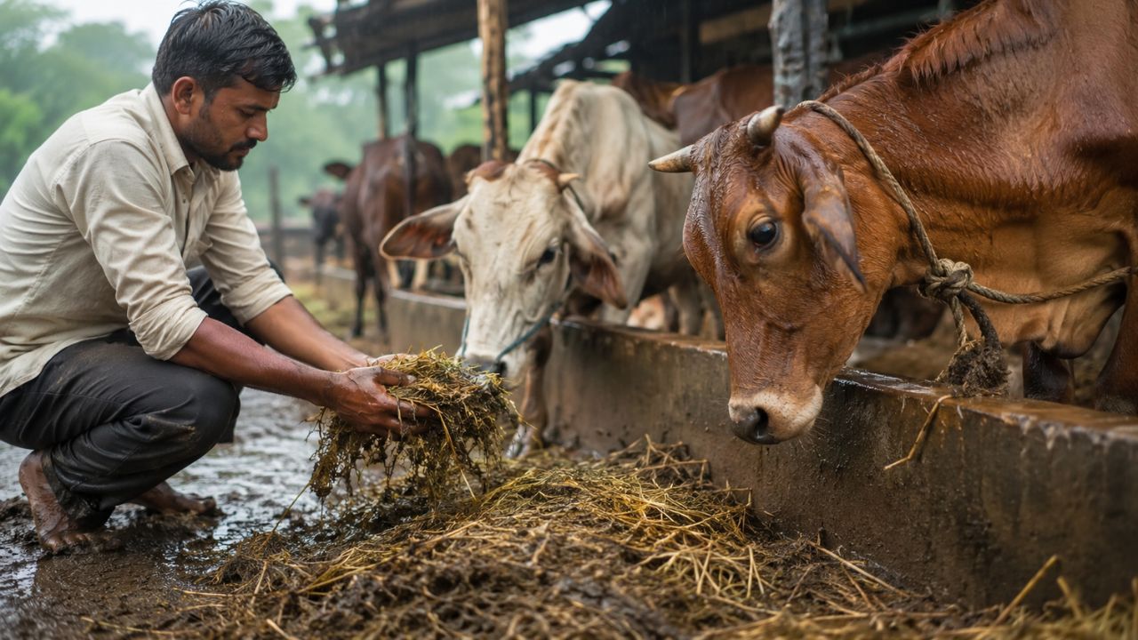 Do Not Feed Wet Or Rotten Fodder Rainy Season Fungal Infection Livestock Health