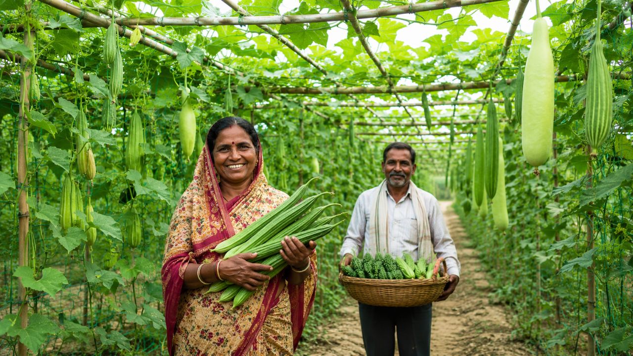 Mandap Scheme Changed Lives Of 20000 Tribal Farmers Earning Lakhs From Vegetable Farming