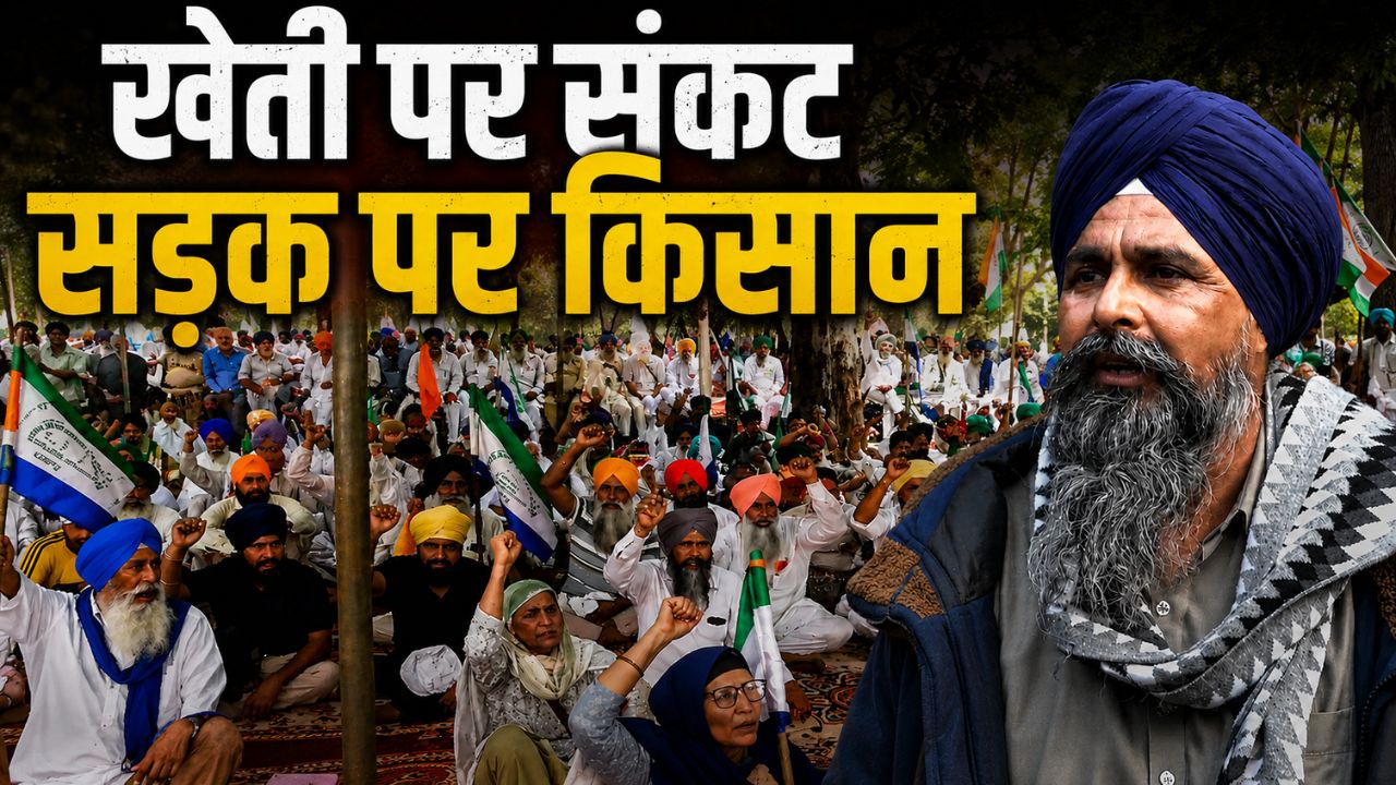 Punjab Farmers Protest Power Shortage 17 Districts Protests Electricity Crisis Paddy Cultivation