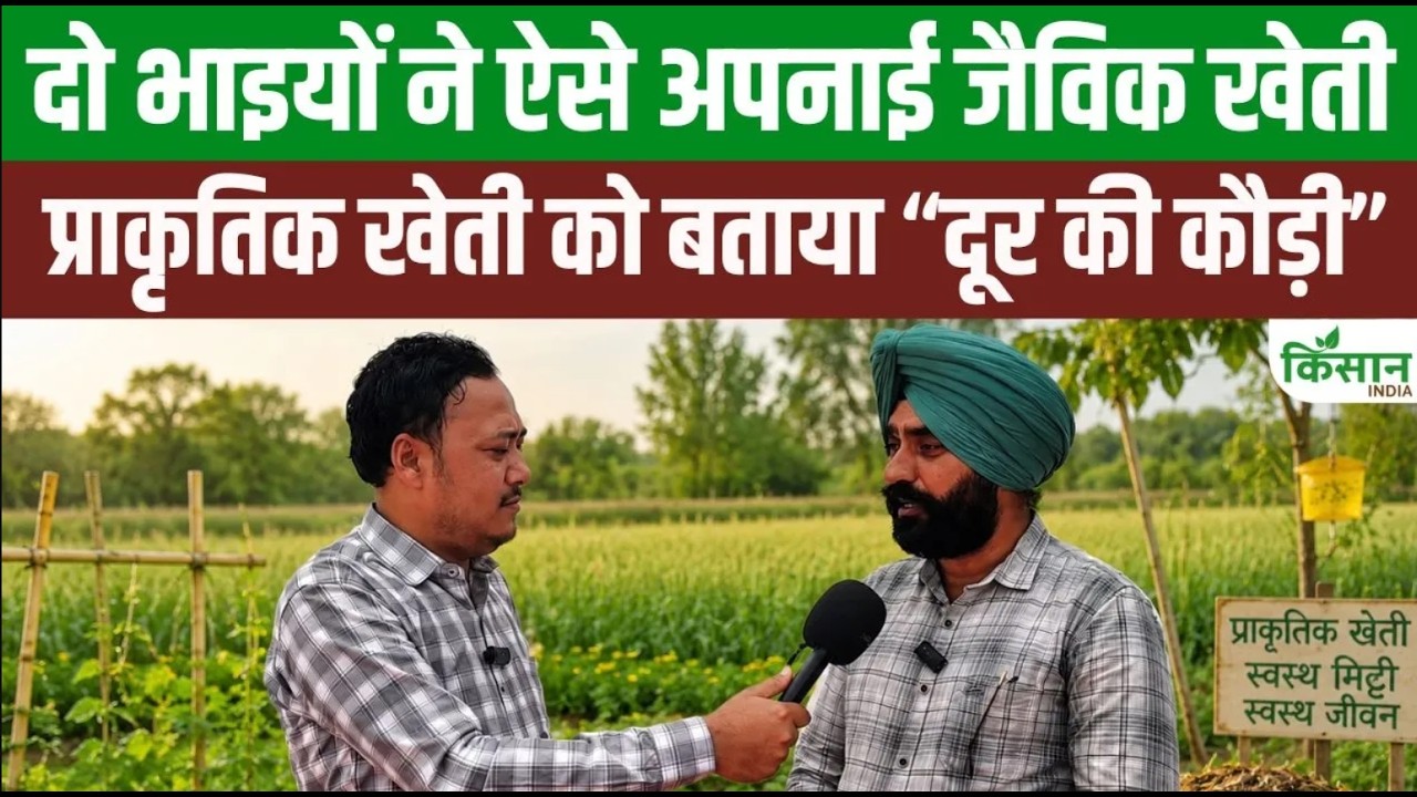 Two Brothers Farming On 300 Acres Adopted Organic Farming And Shared Significant Insights Natural Farming