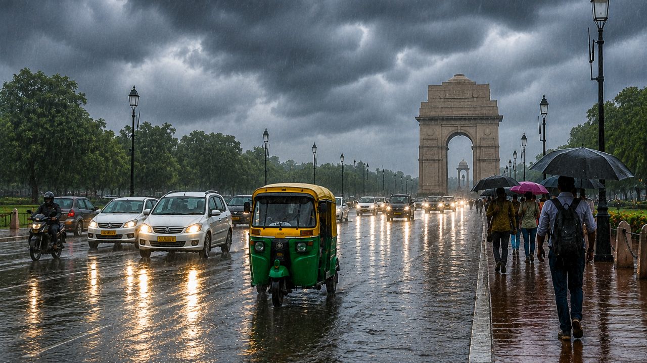 Imd Weather Update Today Heavy Rain Alert For Delhi Up Rajasthan For Next 5 Days Aaj Ka Mausam Kaisa Rahega