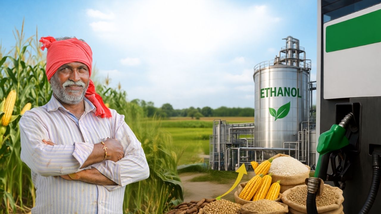 Government Ethanol Blending Policy Benfeits Paddy Maize Millet Farmers In India Says Experts