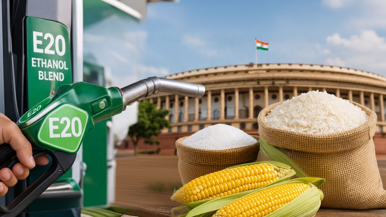 E20 Petrol Government Clarifies No Impact On Food Seciruty Food Grain Availability Due To Ethanol Blending