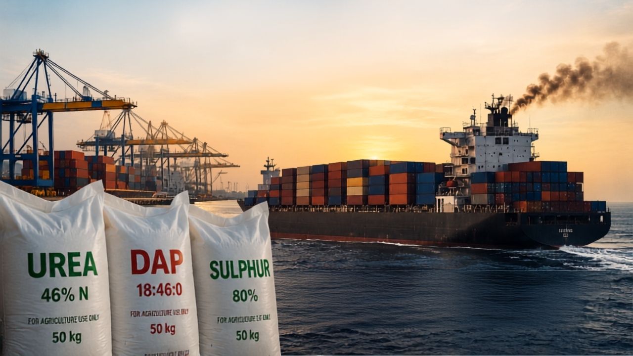 Fertilizer Supply 15 Ships Carrying 7 Lakh Tonnes Fertilizers Sail From Strait Of Hormuz To India