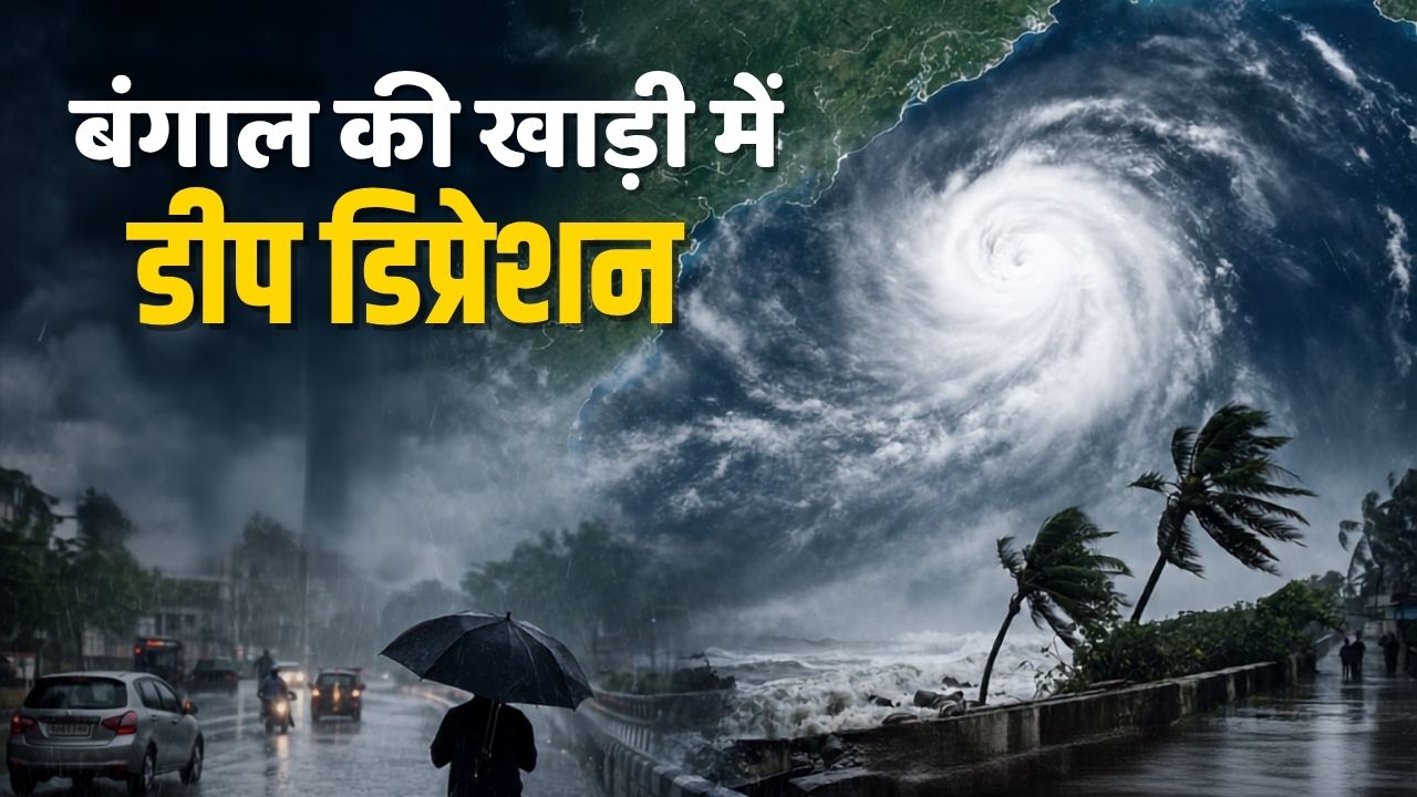 Imd Weather Alert Strong Deep Depression Over Bay Of Bengal To Trigger Heavy Rainfall Across India