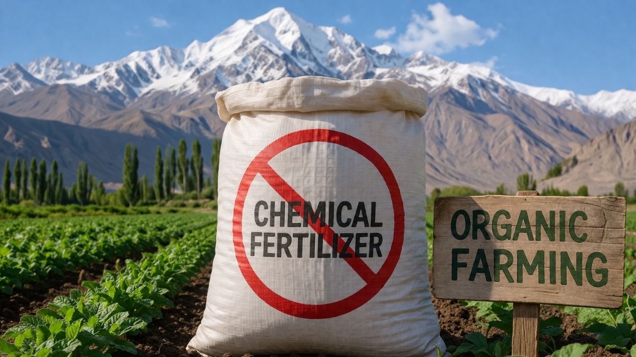 Ladakh Bans Chemcial Fertilizers To Promote Organic Farming Rs 10000 Fine For Violators
