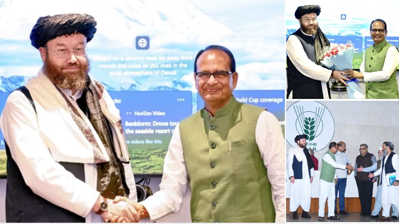 Afghanistan Agri Minister Meets Shivraj Singh Ask Support For Farming Growth Using Indian Seeds Seeks Assistance In Animal Husbandry Irrigation And Technology
