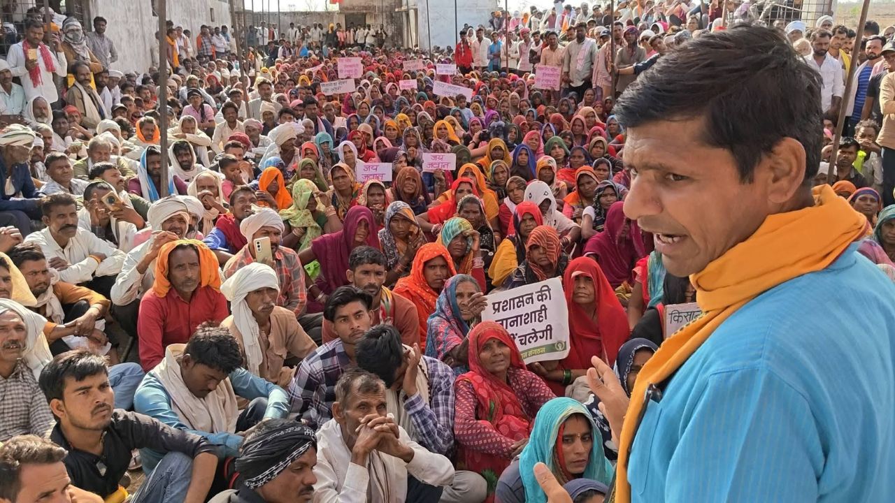 Farmers Protest Against Ken Betwa Link Project Rs 400 Crore Corruption Scandal Farmer Leader Amit Bhatnagar Said Not To End Hunger Strike