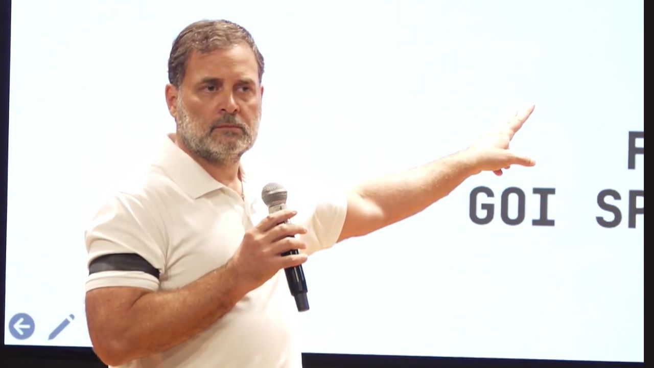 Rahul Gandhi Said 152 Paper Leaks In 10 Years And Affecting 7 5 Crore Students And Their Families Yet Not A Single Culprit Caught