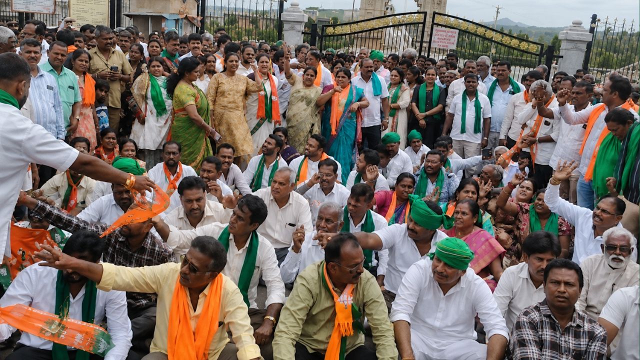 Kannada Supporters Farm Unions Announce Karnataka Bandh On August 13 Over Cauvery Water Dispute