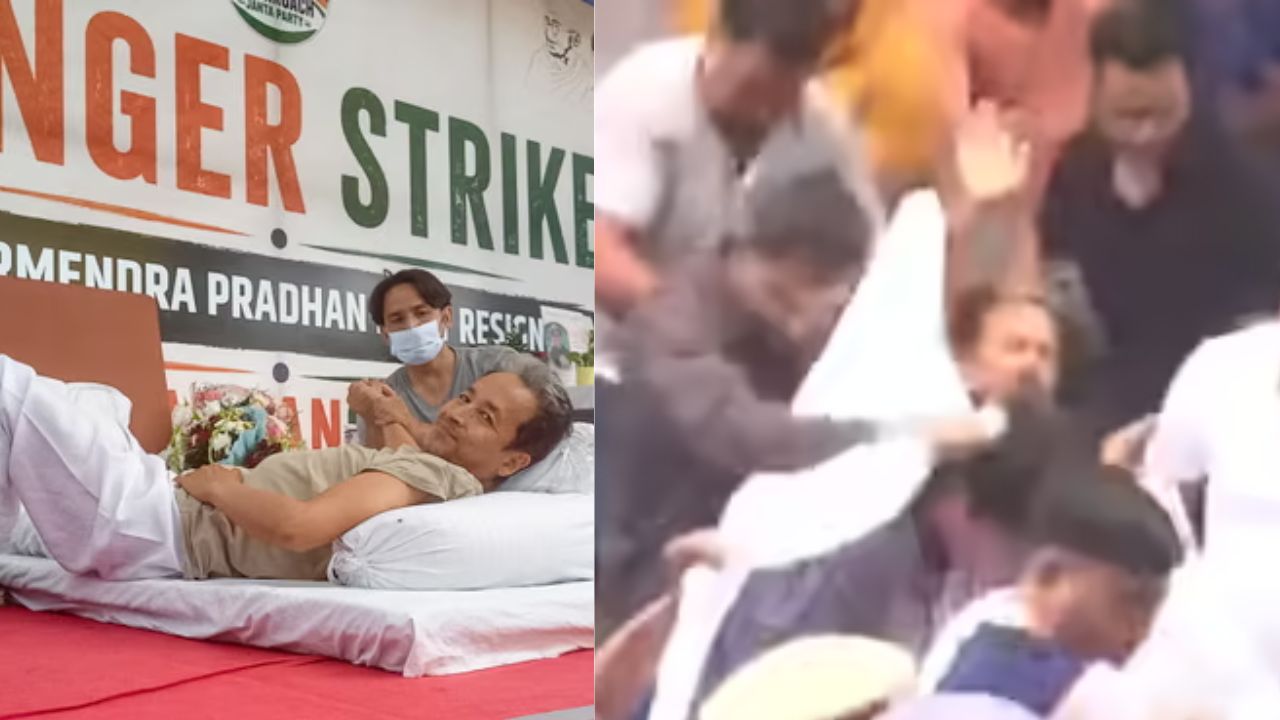 Sonam Wangchuk Hospitalised After 21 Day Hunger Strike Over Alleged Neet Irregularities
