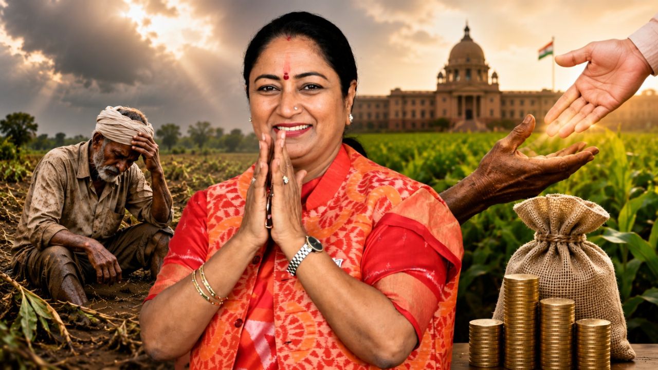 Delhi Government Rekha Gupta Farmer Relief 33 Crore Crop Loss Compensation