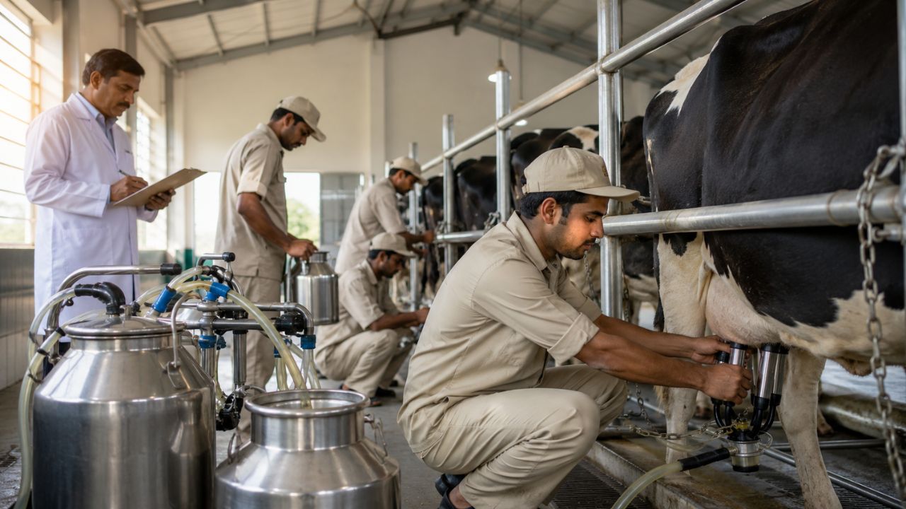 Karnal Jail Ndri Dairy Training Mou Haryana Prison Skill Development Program
