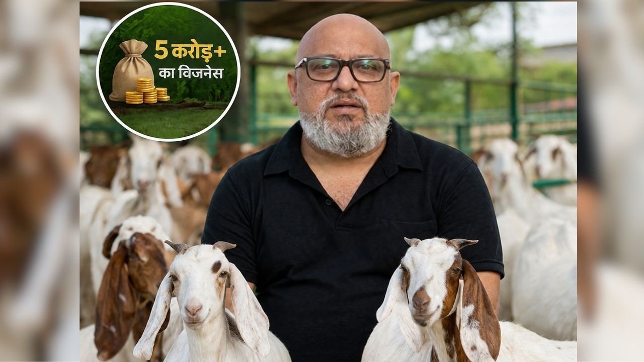 नौकरी नहीं, बकरी पालन से बदली किस्मत.. MBA पास युवक ने खड़ा किया 5 करोड़ का बिजनेस