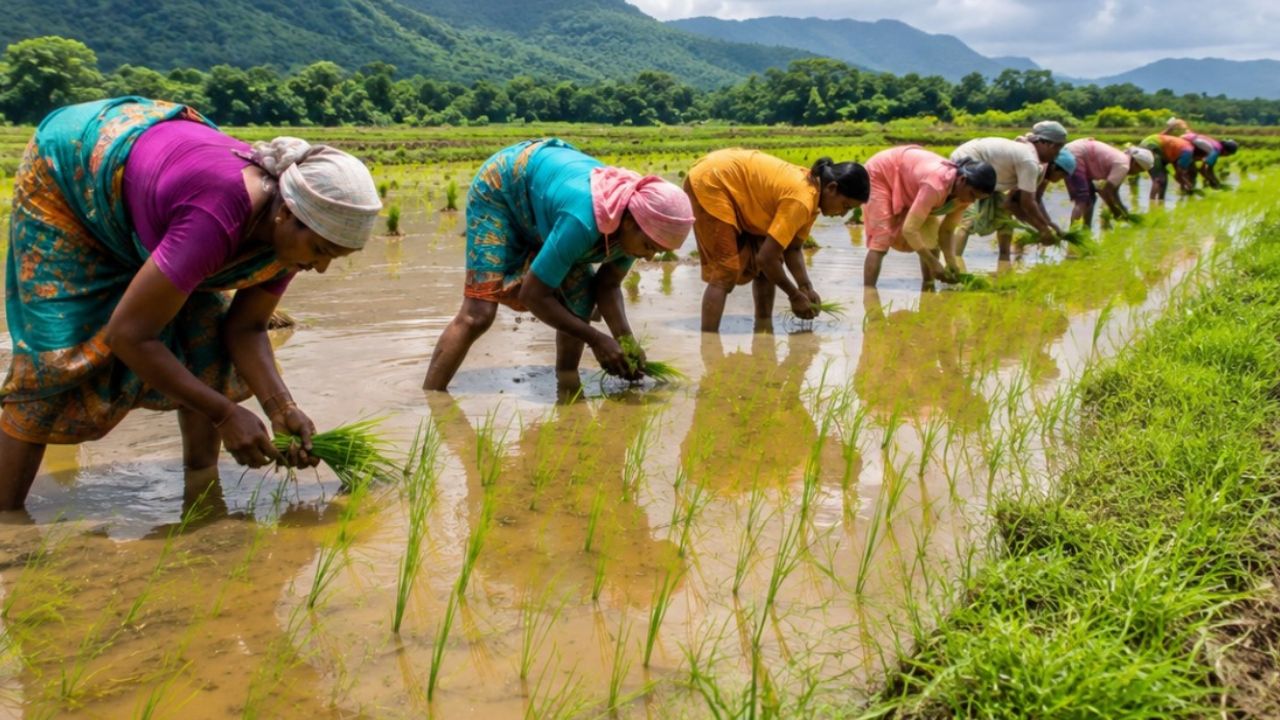 Bihar Gopalganj Monsoon Became Farmers Companion 93 Percent Kharif Sowing Completed Paddy Transplantation Gained Pace