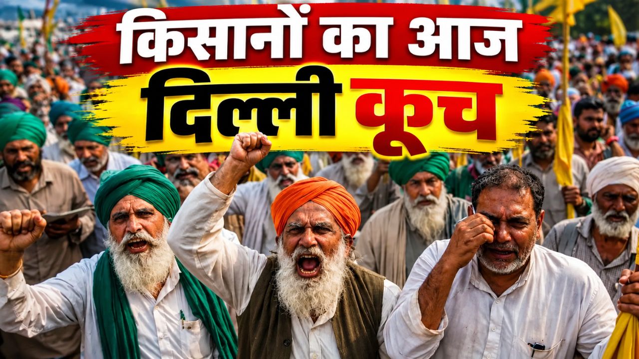 Kisan Delhi March Section 163 Invoked At Shambhu Border Farmers Protest