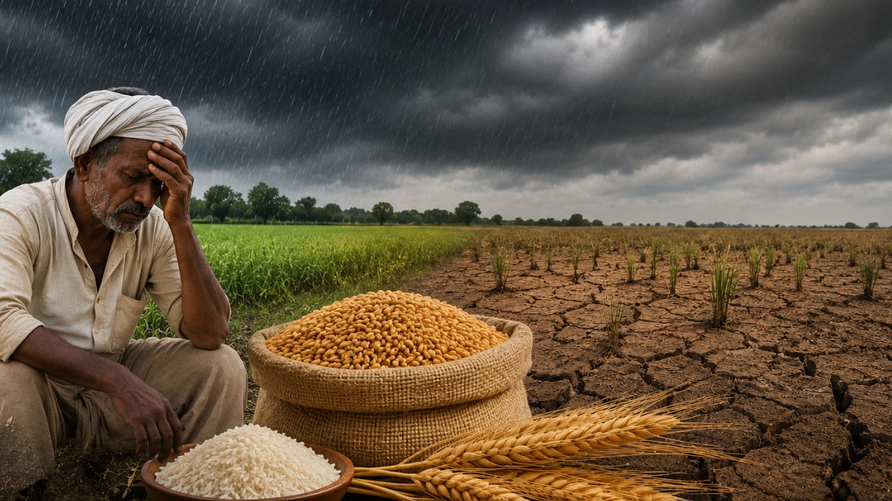 Minister Ram Nath Thakur Said Monsoon Deficiency Is More Than 10 Percent Decline Kharif Food Grain Production