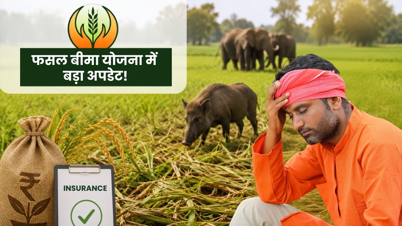 Pm Fasal Bima Yojana Update Wild Animal Crop Damage To Be Covered Under Crop Insurance Scheme
