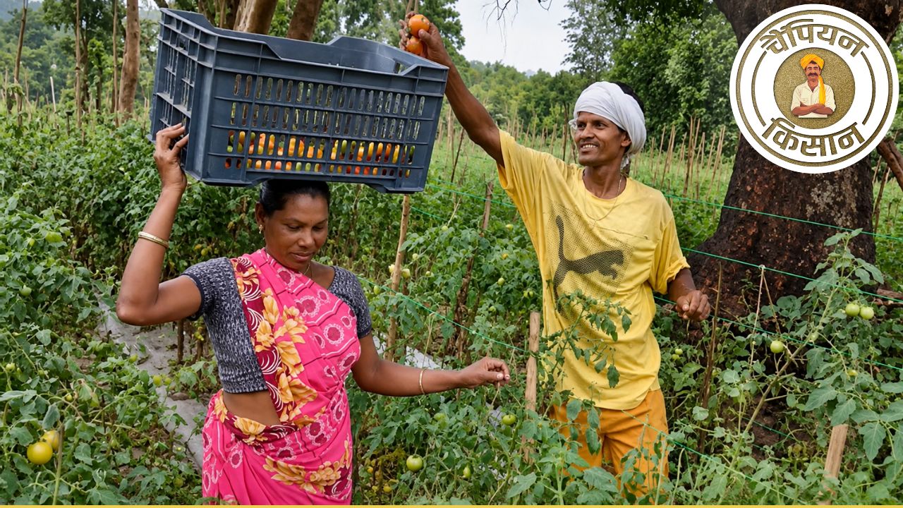 Farmers In Jharkhand Khunti District Left Opium Cultivation And Opt Tomato Vegetable Farming Earning Rs 2 50 Lakh Per Season