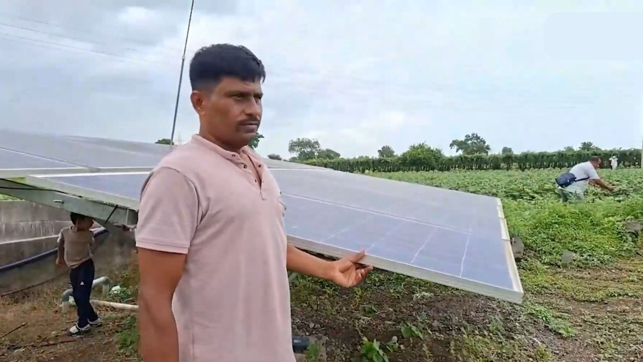 सोलर पंप से सिंचाई ने बढ़ाया 20 फीसदी उत्पादन, सूखा क्षेत्र में शरीफा-मौसंबी की खेती आसान हुई
