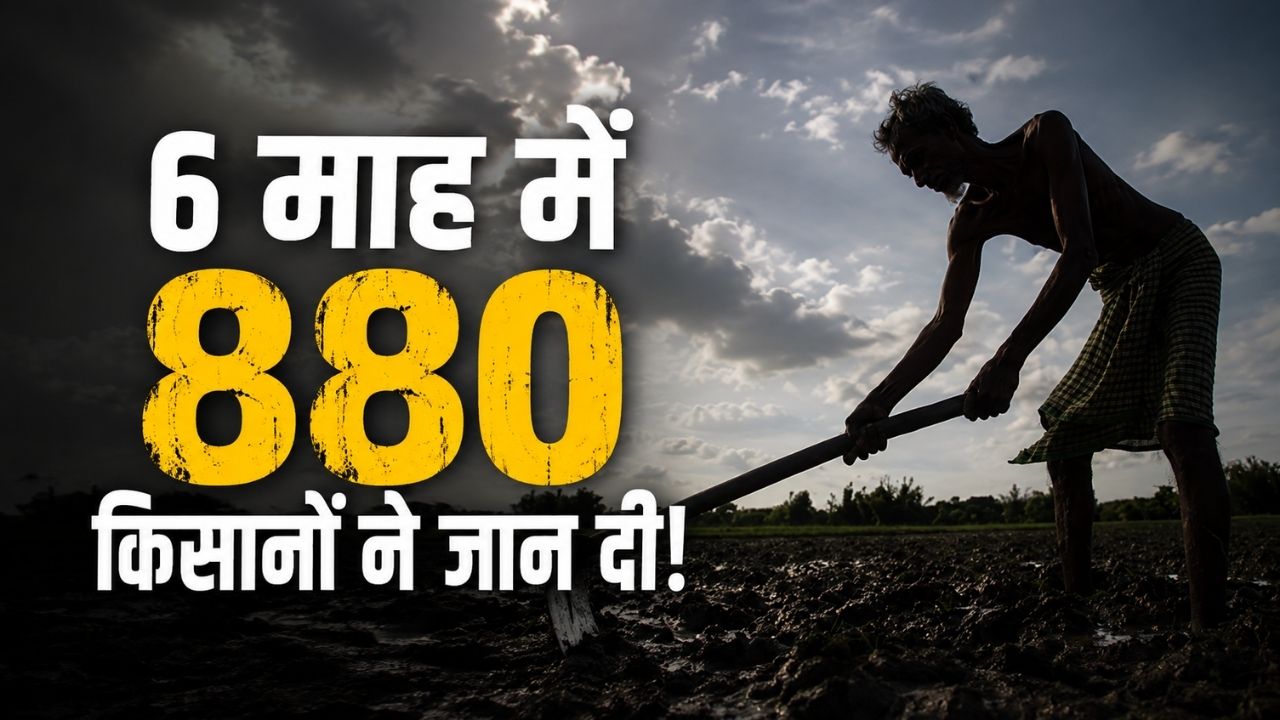 नहीं थम रहे किसानों की आत्महत्या के मामले, अन्नदाता ने पेड़ से लटककर जान दी, 3 साहूकारों की तलाश