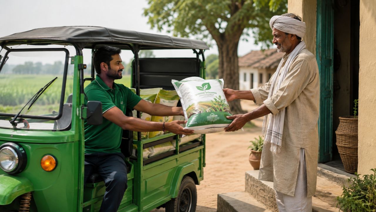 No More Fertilizer Queues Book Online Home Delivery By E Rickshaw