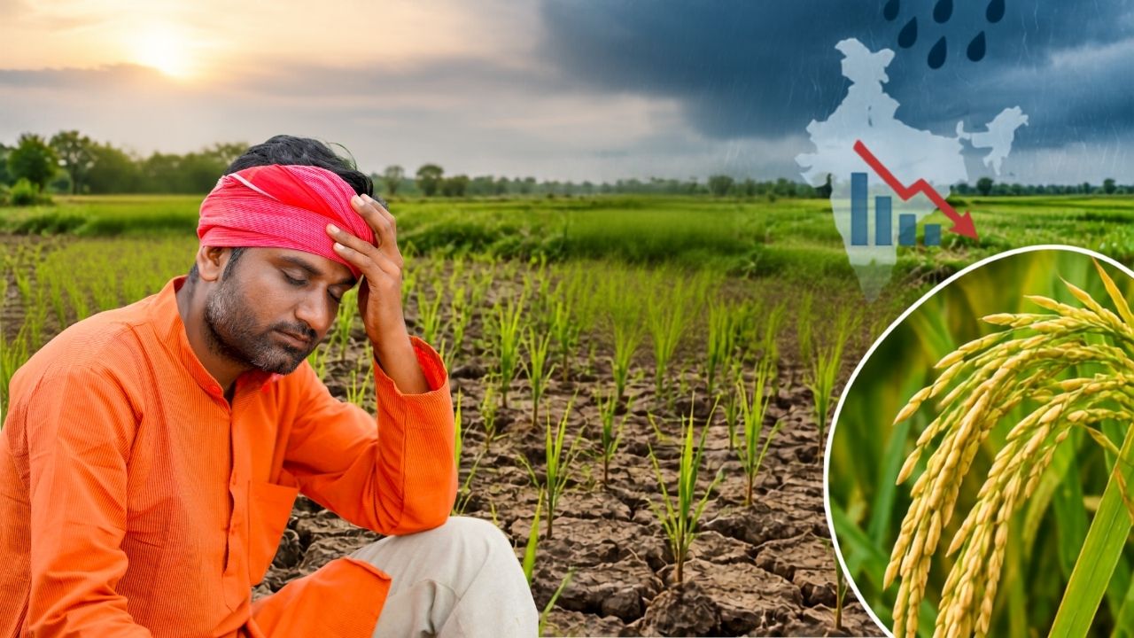 Kharif Crop Sowing Down By 1 Point 4 Percent Monsoon Deficit Increases Concern Over Yields