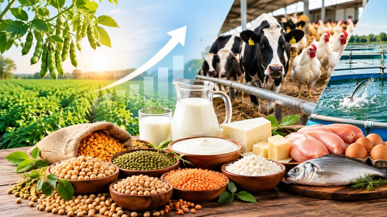 Indias Protein Consumption Set To Triple By 2070 Driving A Pulse Led Food Transition