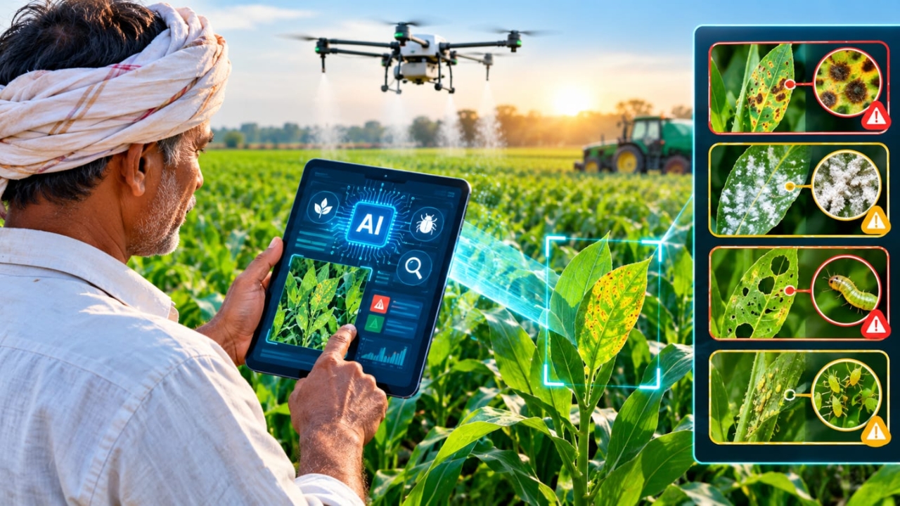 Ai Transforming Agriculture Precision Farming Crop Disease Detection