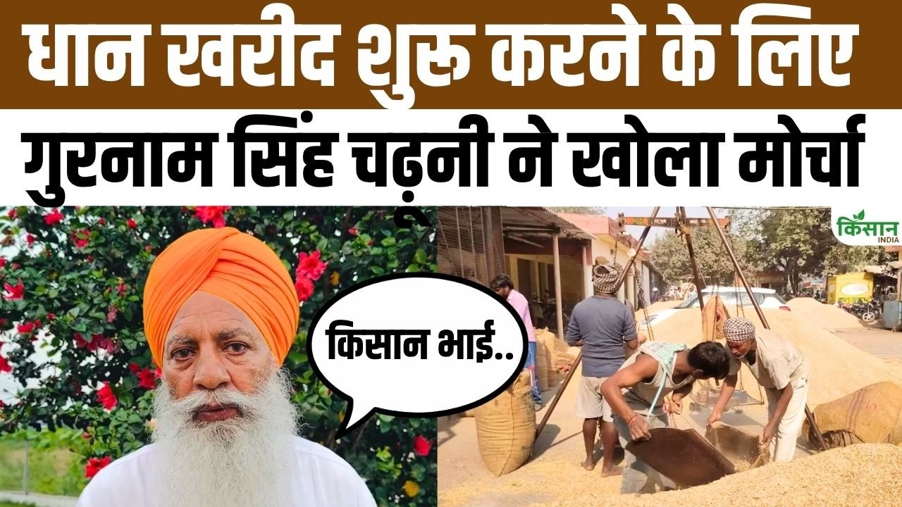 Gurnam Singh Charuni Announces Major Protest On September 16 Over Delay In Paddy Procurement